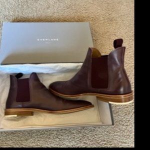 EVERLANE all leather Chelsea pull on ankle boot